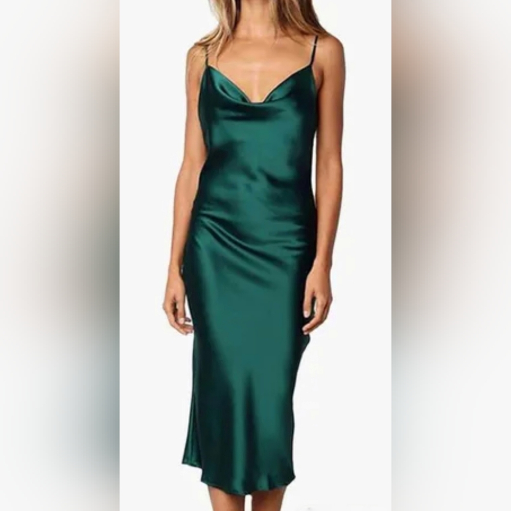 Satin Dress